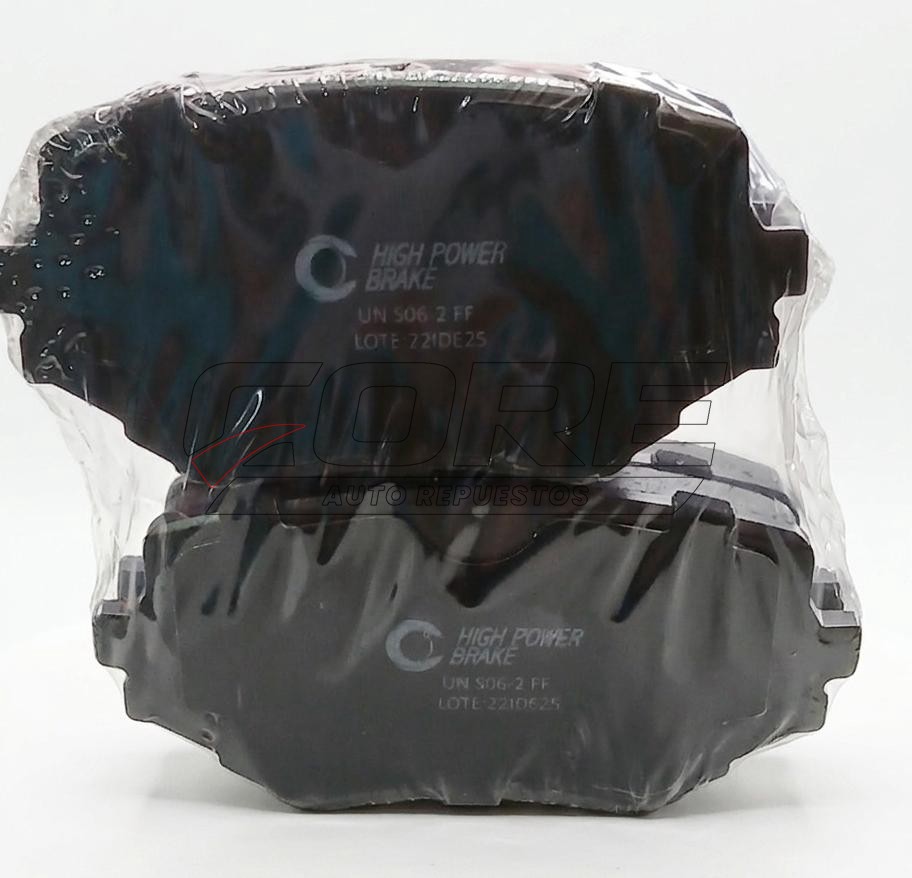 PASTILLAS DE FRENO CON LAMINAS ANTIRUIDO CHEVROLET GRAN VITARA 5P 1999 - 2001 
