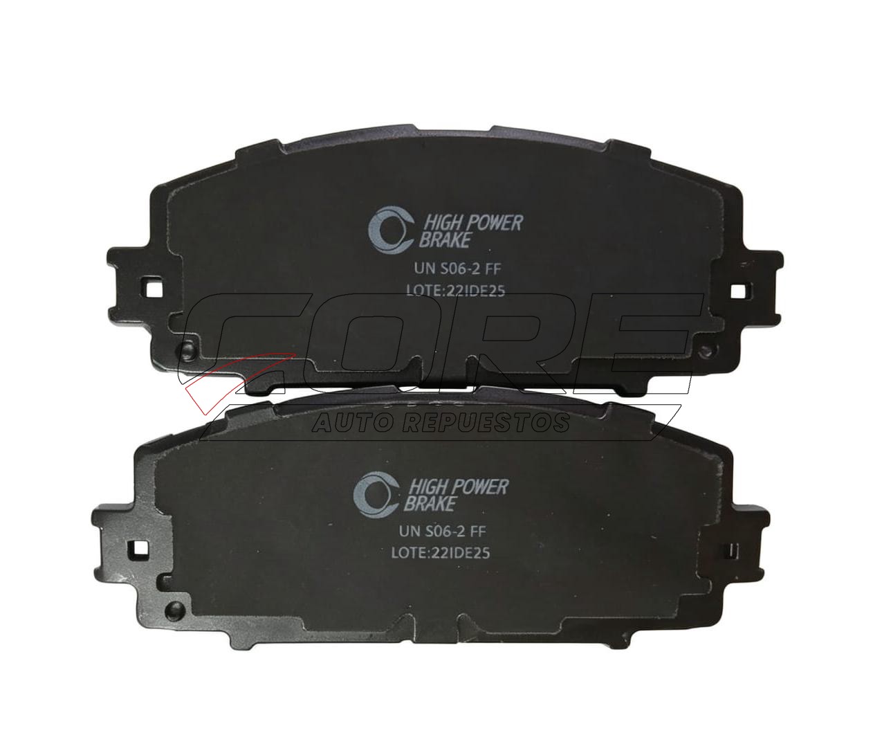 PASTILLAS DE FRENO CON LAMINAS ANTIRUIDO PARA TOYOTA YARIS NITRO Y PRIUS HYBRID