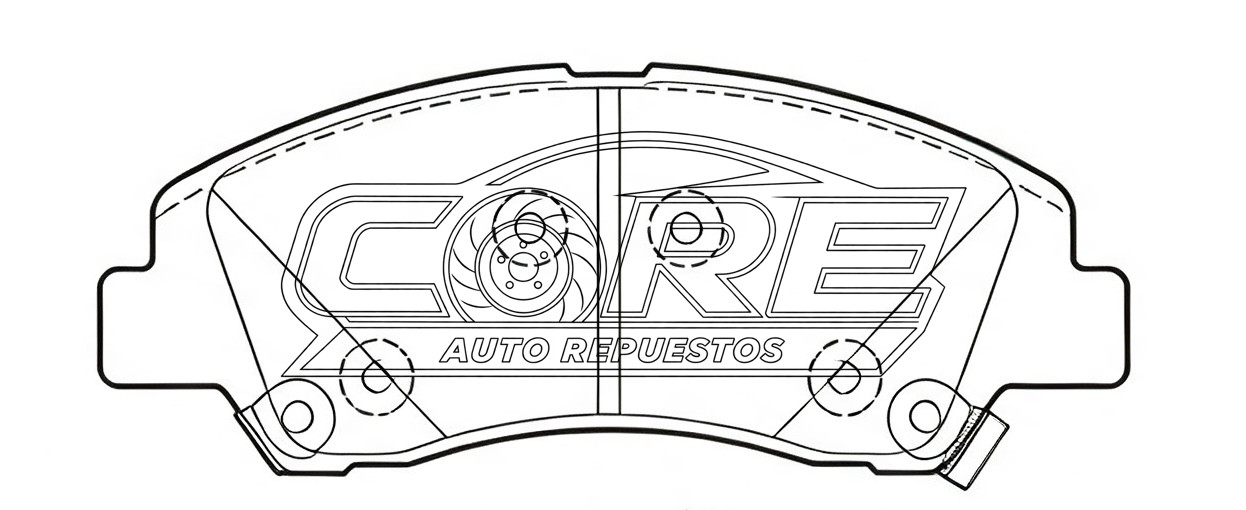 Pastillas de frenos delanteras 58101B9A70 Hyundai Gran i10 1.2