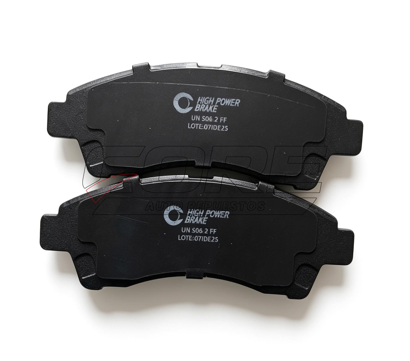 PASTILLAS DE FRENO CON LAMINAS ANTIRUIDO MAZDA 2.6L 2003-2004