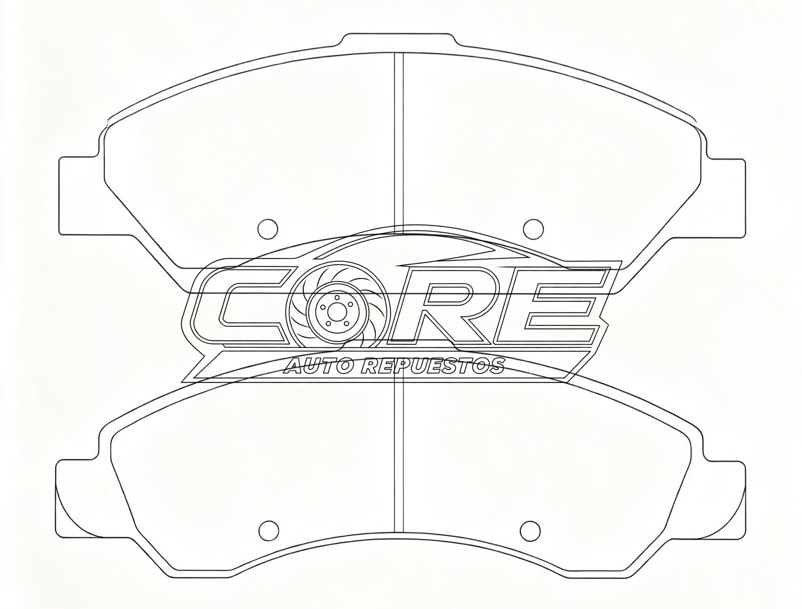 Pastillas de frenos Chevrolet Silverado 2005> Trail Blazer 2007> Tahoe D1092 delanteras