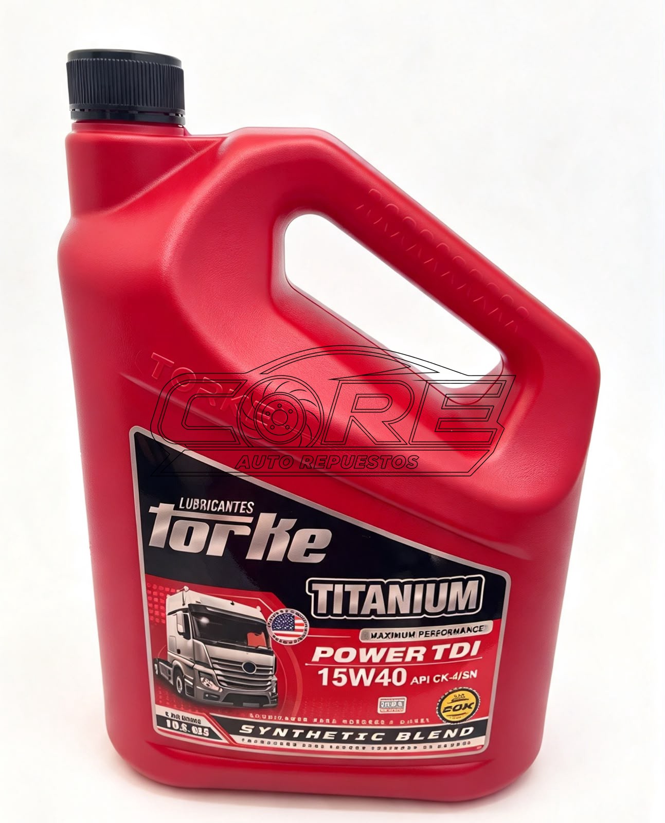 Aceite SAE 15W-40 Diesel Galón Titanium 4L