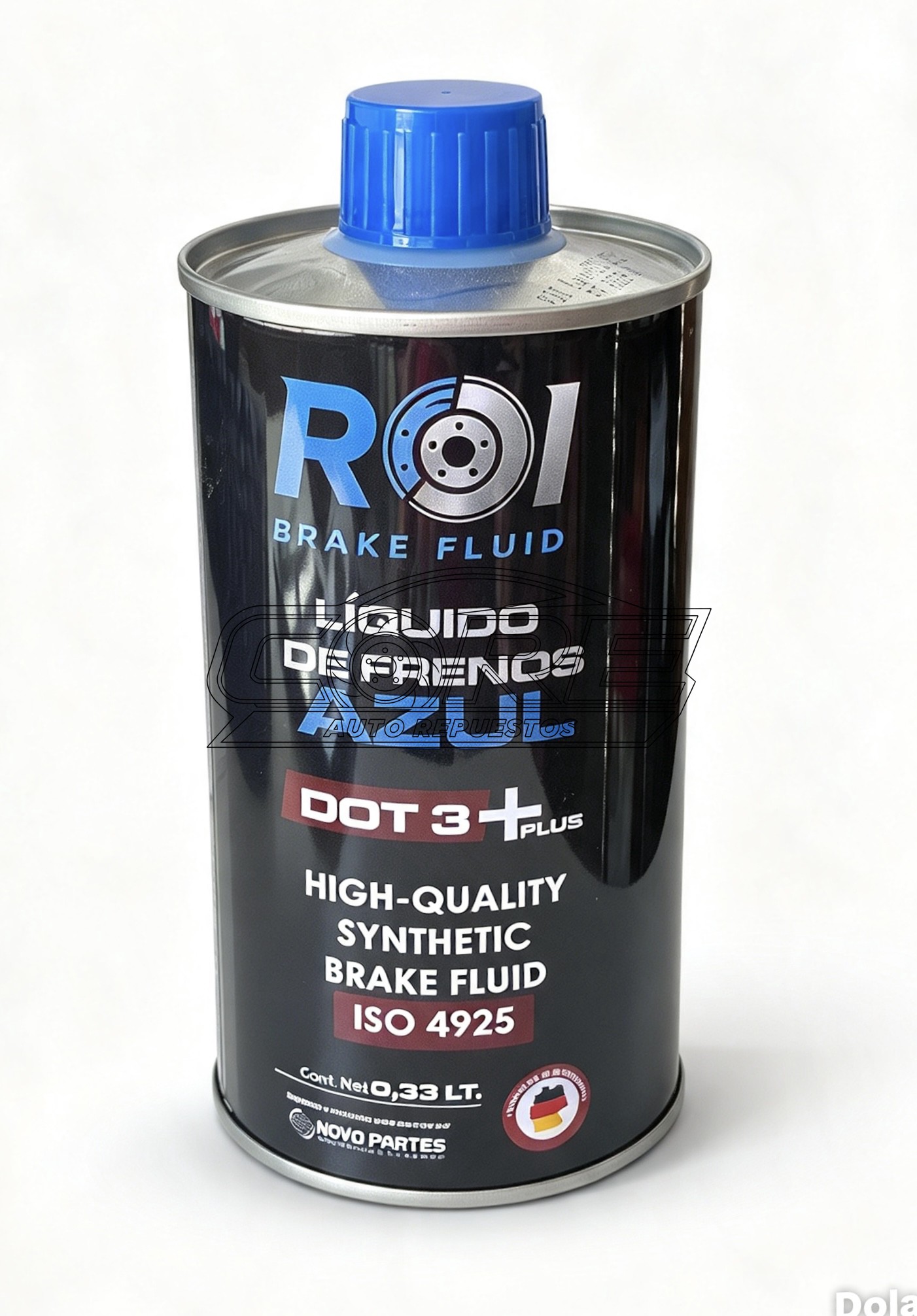 Líquido de Freno Dot 3 azul 330mL Alemán 
