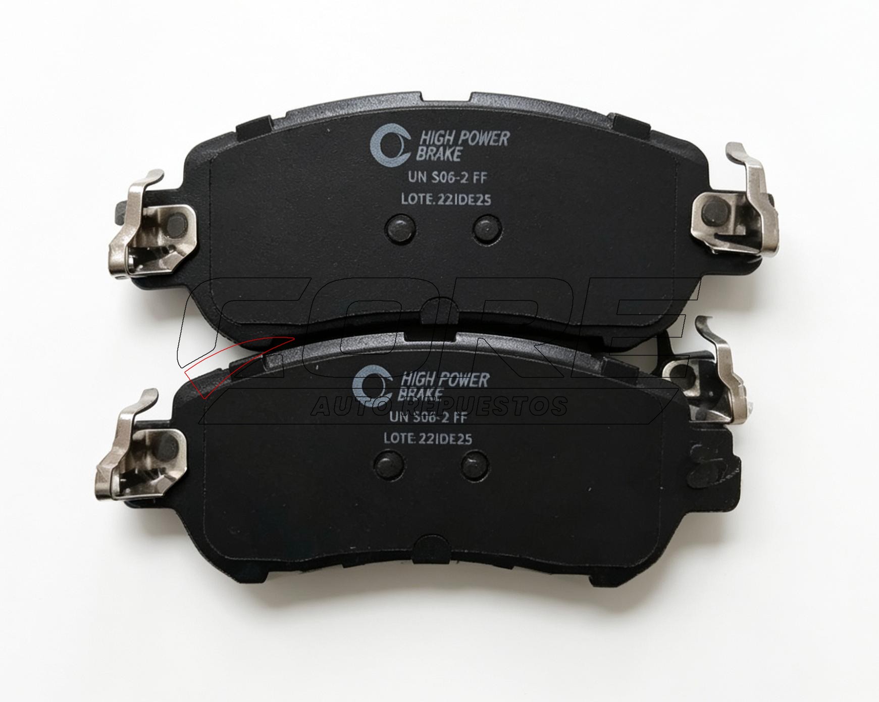 PASTILLAS DE FRENO CON LAMINAS ANTIRUIDO PARA MAZDA 2 2020