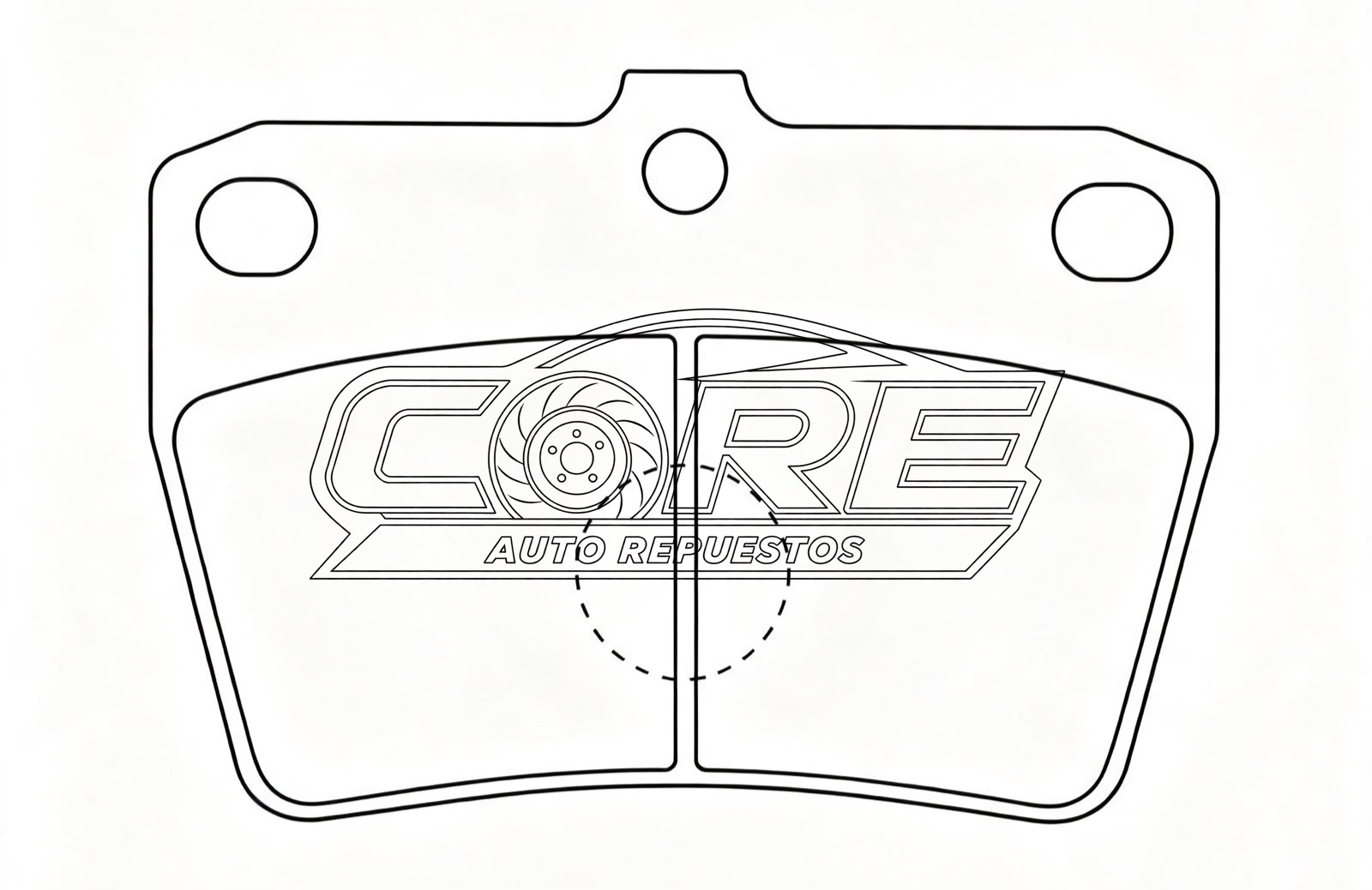 Pastillas de frenos Chery Tiggo 2.4L 2009, Toyota Rav-4 2001- 2005 posterior D1051