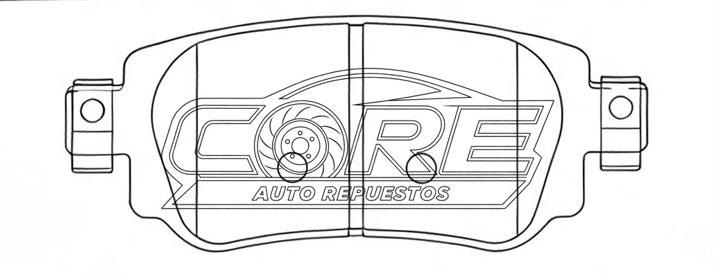 Pastillas de frenos Chevrolet Cavalier 2018> posterior D1939