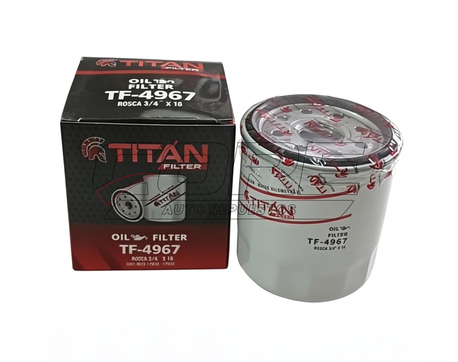 FILTRO DE ACEITE 4967 PARA CHEVROLET GRAN VITARA
