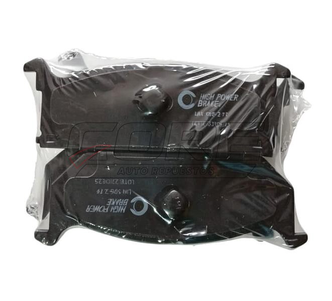 PASTILLAS DE FRENO CON LAMINAS ANTIRUIDO PARA CHEVROLET SUZUKI FORSA I 1987-1990, SPRINT