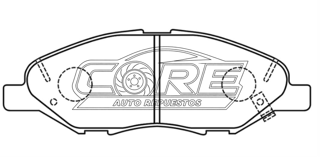 Pastillas de frenos D1345 Nissan Tiida / Nissan Sentra B15 2008