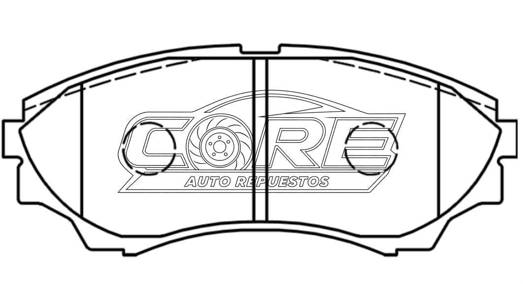 Pastillas de frenos D1574 Mazda 2.6 / BT50 4x4 / ford ranger 4x4 2012