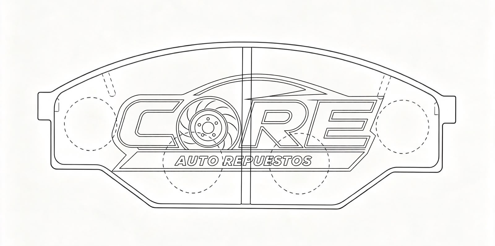 Pastillas de frenos D438 Toyota Hilux 4x2 92-00/Toyota Hiace, Chino Jinbei Hi Ace, Kingwin Dx14, Golden Dragon, Zotye ZX Admiral Camioneta