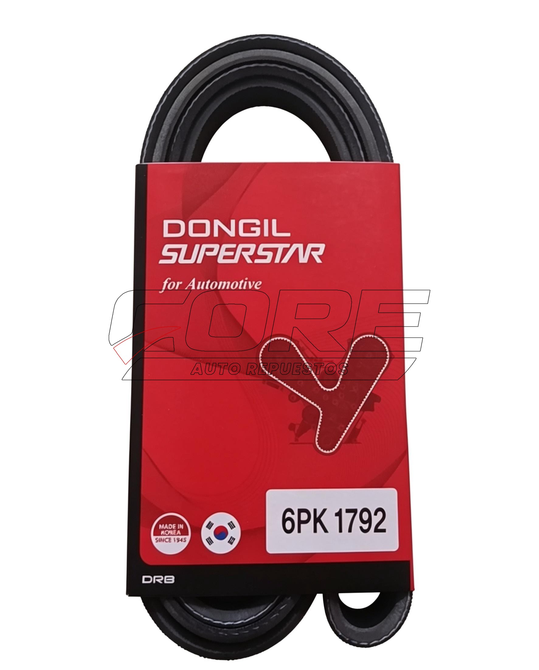 BANDA DE ACCESORIOS PARA CHEVROLET SAIL 1.4L 6PK1792