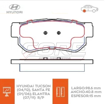 Pastillas de freno Para Kia Sportage Active