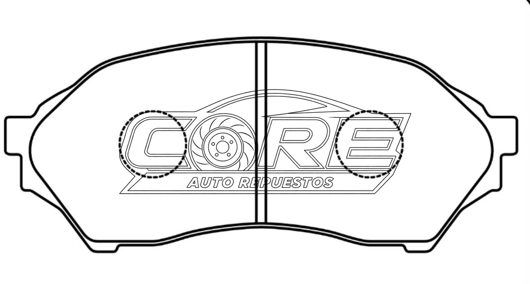 Pastillas de frenos D798 Mazda Alegro 2002