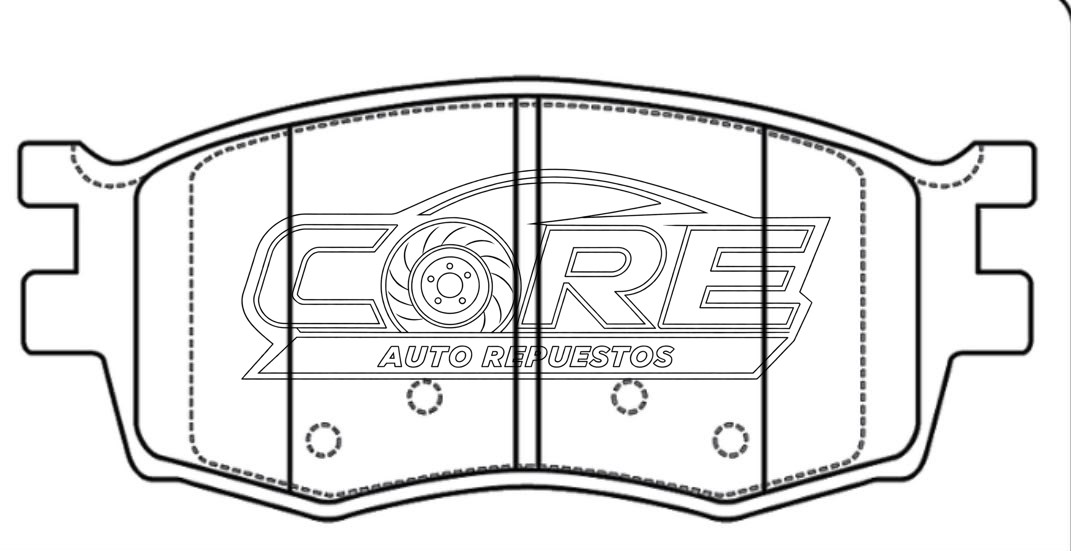 Pastillas de frenos D1156 Hyundai Accent Verna 2007 / Kia Rio Xcite 2007