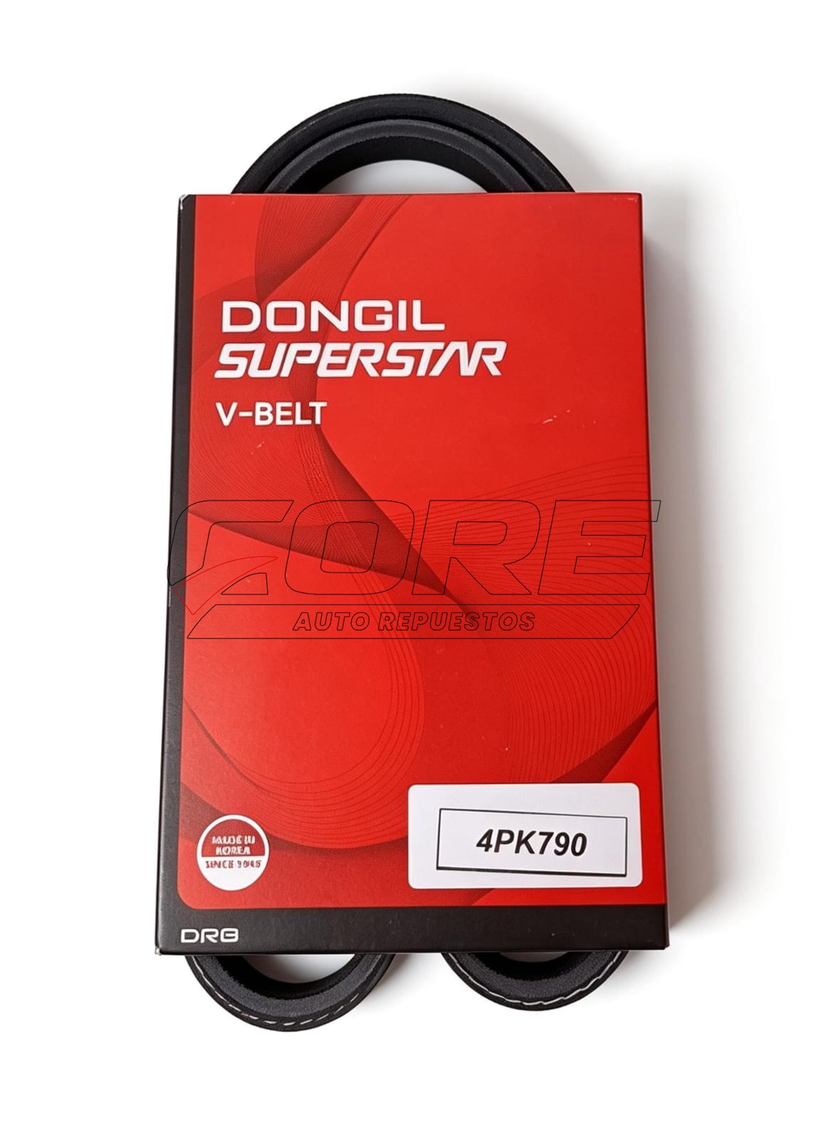 BANDA4PK790 PARA CHEVROLET BEAT 1.2L COMPRESOR AIRE ACONDICIONADO