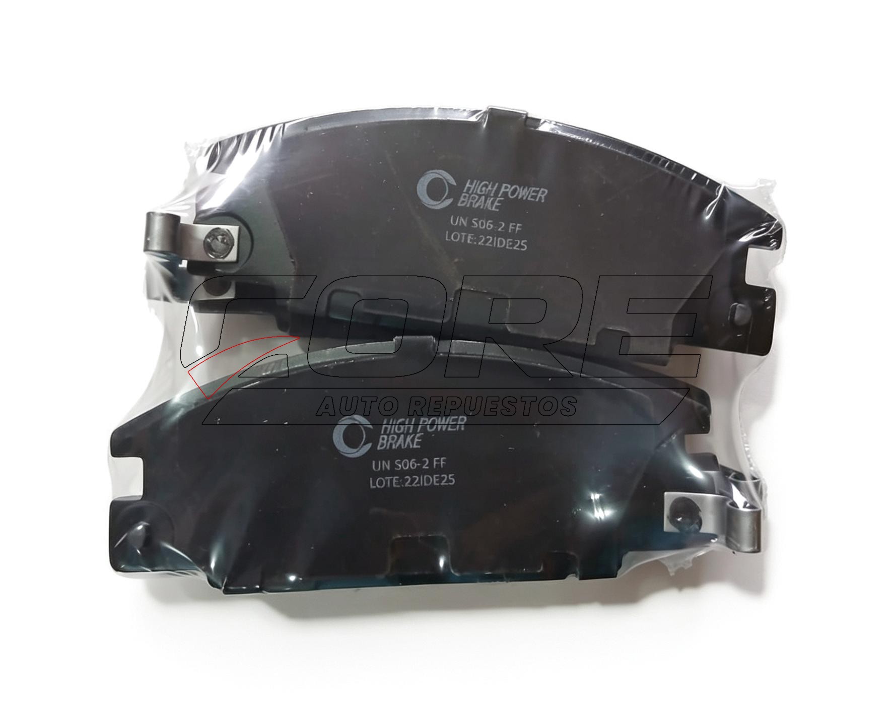 PASTILLAS DE FRENO CON LAMINAS ANTIRUIDO CHEVROLET LUV 2.2L, 2.3L, 1887- 1994, Trooper 2.3L 87, Rodeo 2.6L