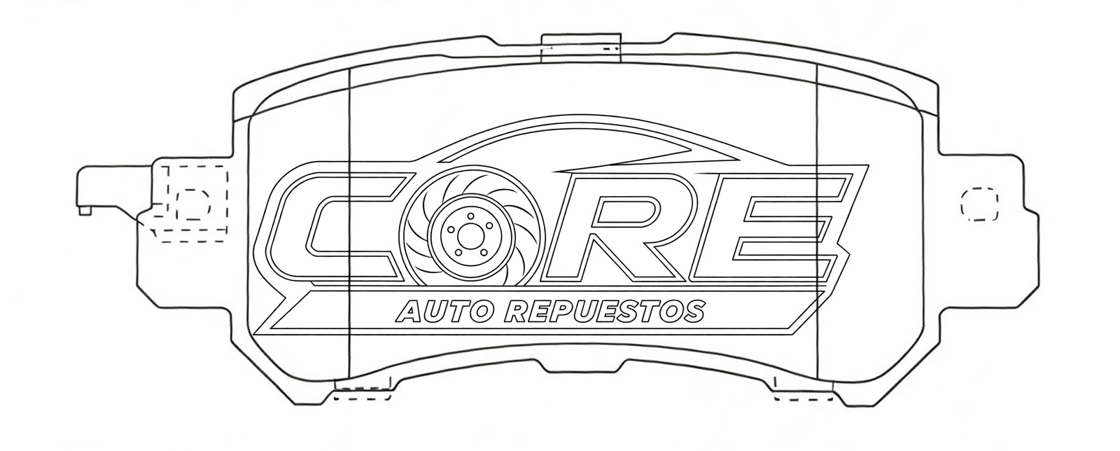 Pastillas de frenos Mazda CX5 2014 >2017, CX3 posterior D1624