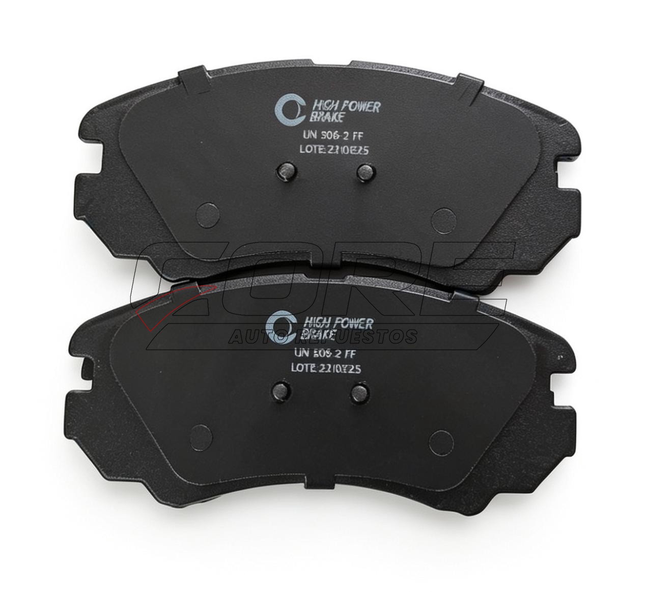 PASTILLAS DE FRENO CON LAMINAS ANTIRUIDO PARA DSFK 560, 580, 500, SWM G01 1.5L TURBO, G03F, CHANGAN CS35