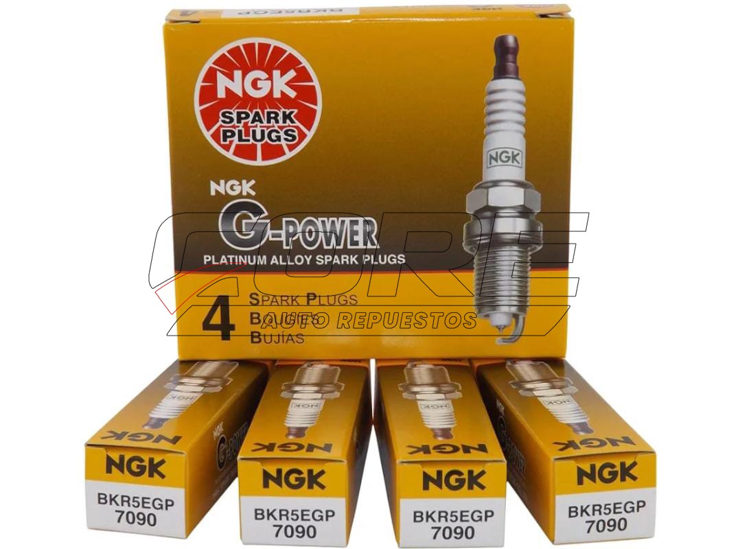 BUJIAS NGK BKR5EGP G-POWER PLATINUM