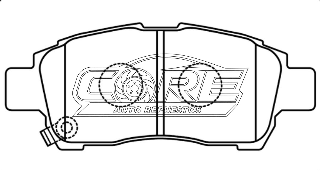 Pastillas de frenos D831 Toyota Yaris 99
