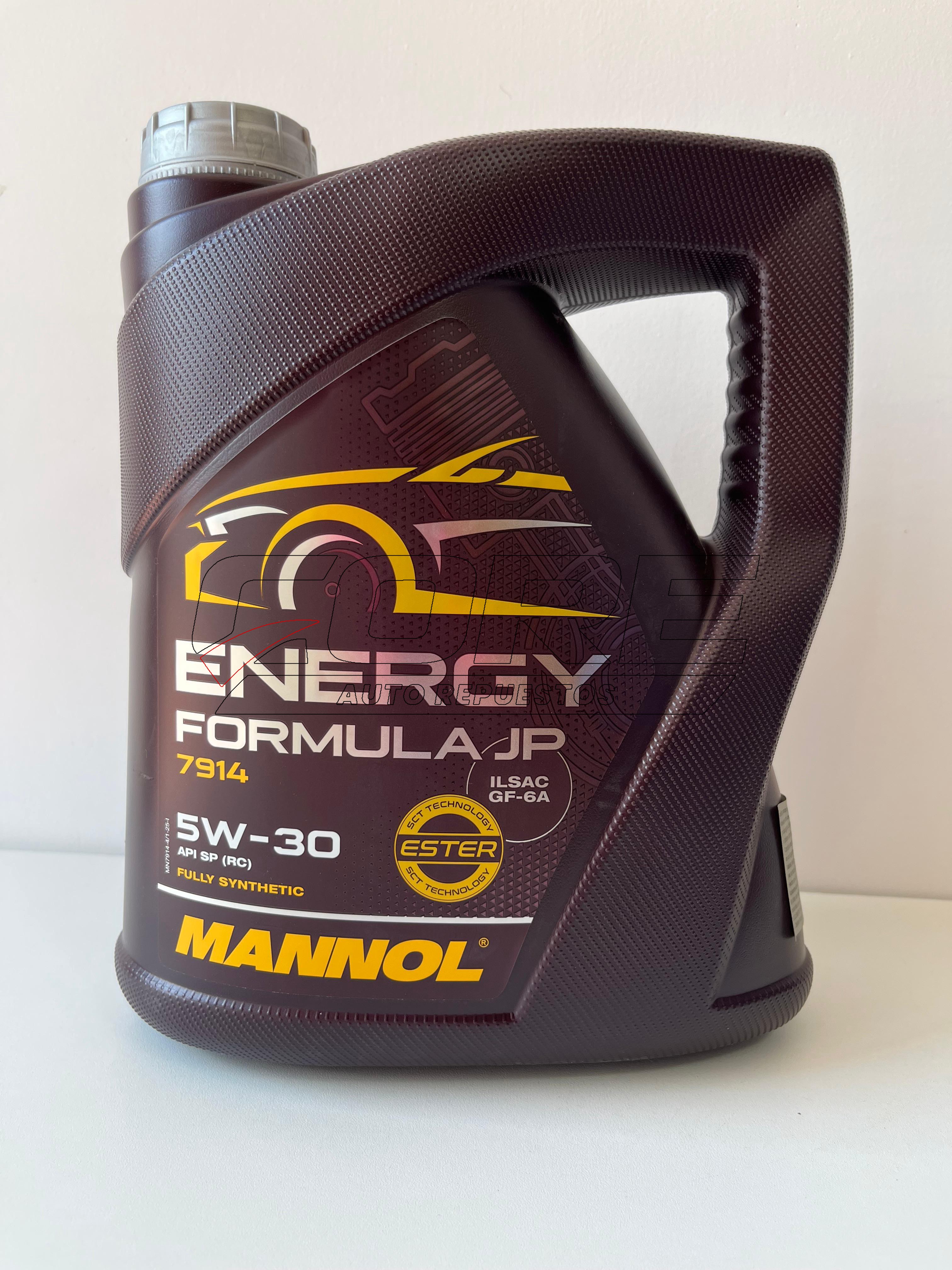 ACEITE PREMIUM 5W30 FULL SINTETICO MANNOL ENERGY
