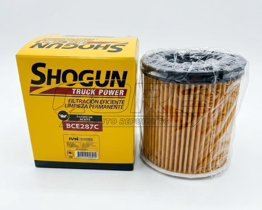 FILTRO SHOGUN PARA HYUNDAI CRETA 1.6 CC KIA SONET 1.5 CC Y CARENS
