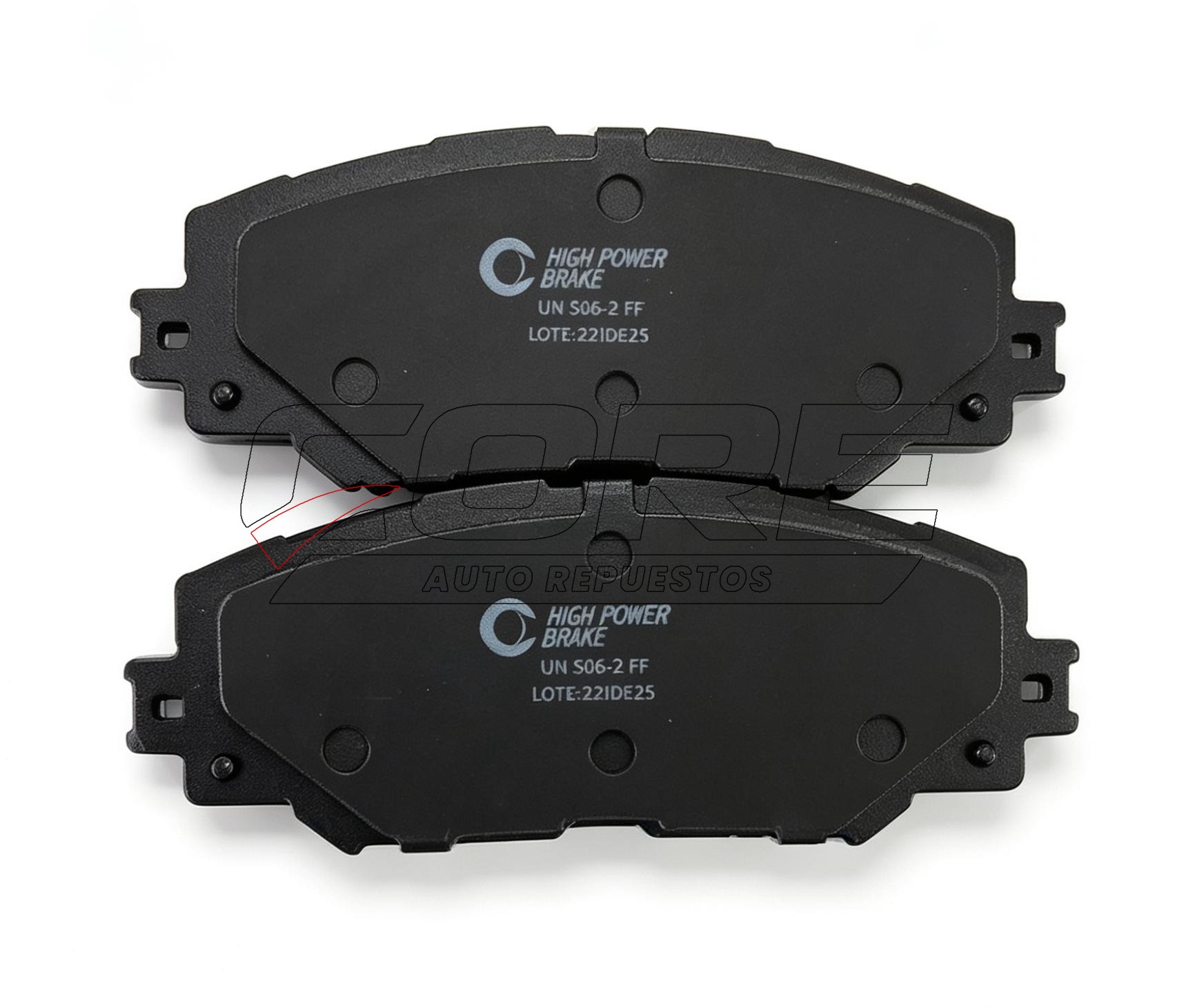 PASTILLAS DE FRENO CON LAMINAS ANTIRUIDO PARA TOYOTA YARIS NITRO, RAV 4 Y COROLLA 1.8L 2008-2011 