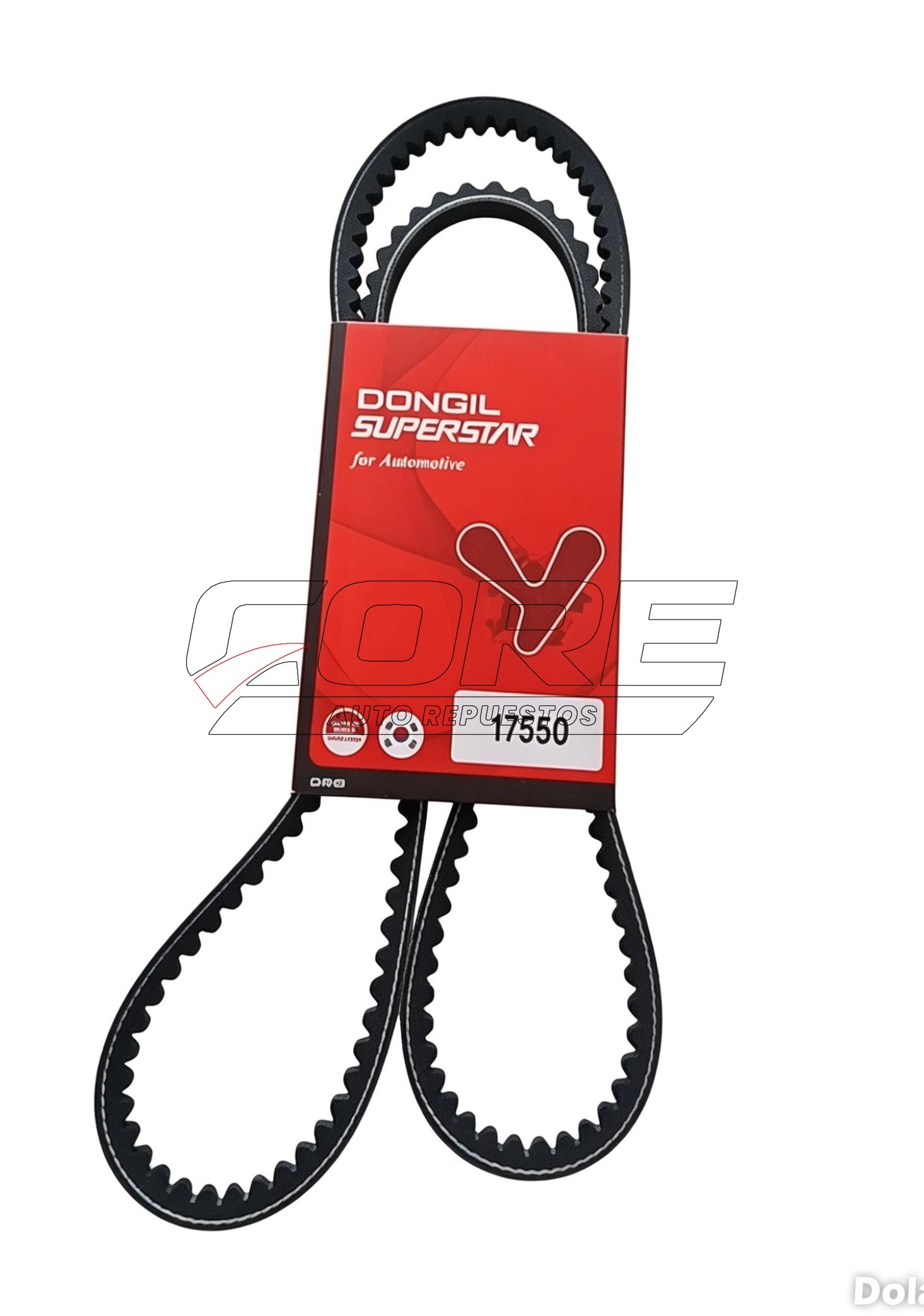 BANDA EN V DE DIRECCION HIDRAULICA PARA CHEVROLET D-MAX 2.5L DIESEL 2016 EN ADELANTE
