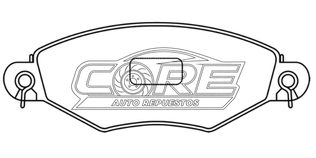 Pastillas de frenos GDB1361 Peugeot 206 1.4L / Renault Kangoo (Con Huecos)