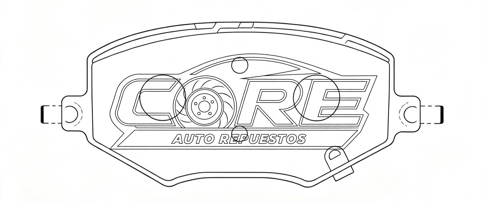 Pastillas de frenos delanteras Chevrolet Captiva 2022 Del