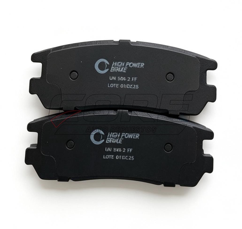 Pastillas de freno con láminas antiruido para Great Wall Hover, Haval H5 2.4L, H5 Turbo, H3 2.0L, Wingle 7