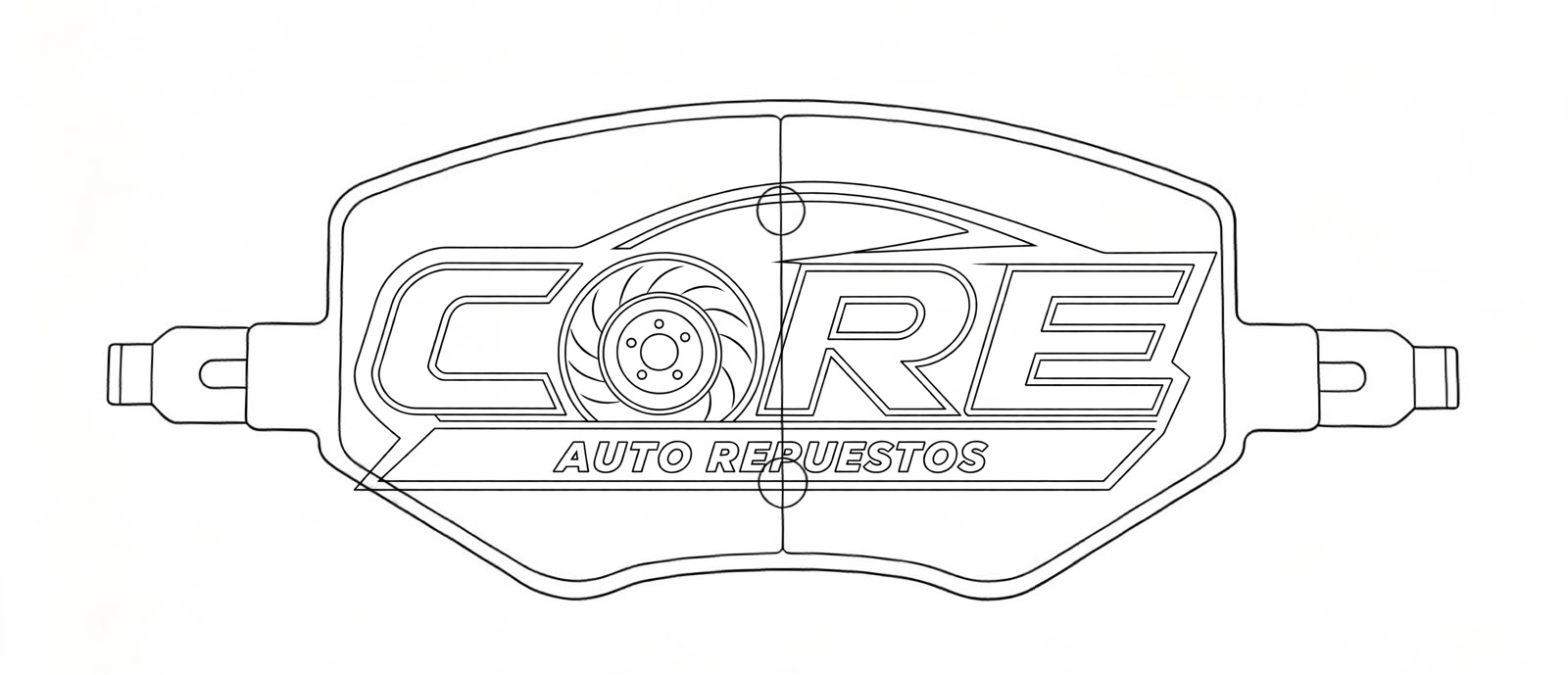 Pastillas de frenos delanteras Chevrolet Groove 2023-2026 con ganchos 