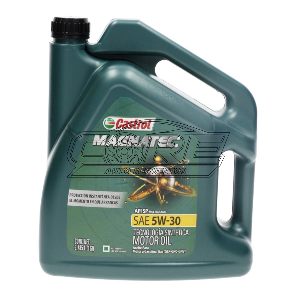 Aceite Castrol MAGNATEC 5W-30 tecnología sintética 