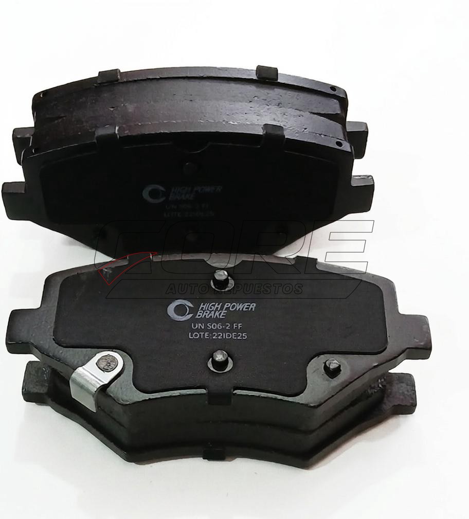 PASTILLAS DE FRENO DELANTERAS CON LAMINAS ANTIRUIDO PARA CHEVROLET CAPTIVA TURBO 
