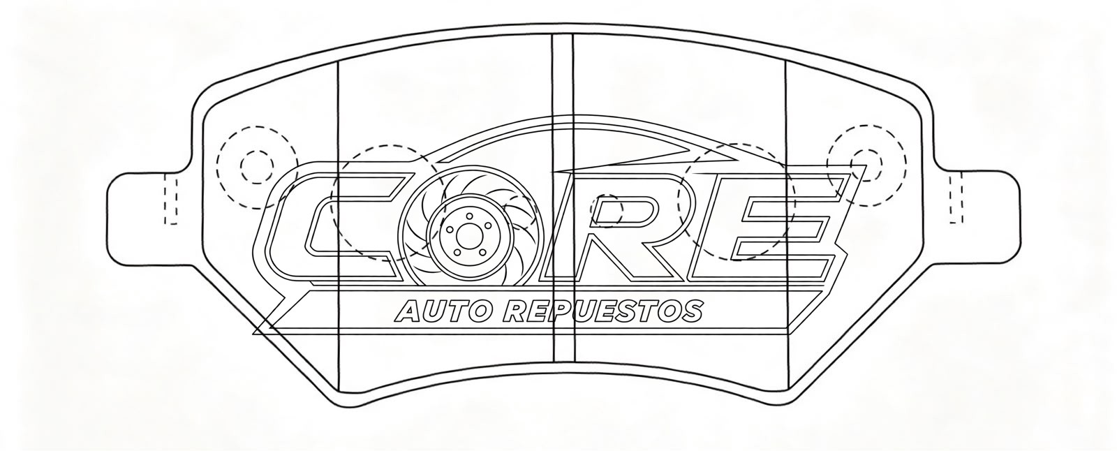 Pastillas de frenos 1U0434 Chino Changhe Q35, Chery Full Win Sedan, Chery Tiggo 2, Tiggo 3, Shineray Van X30 LS