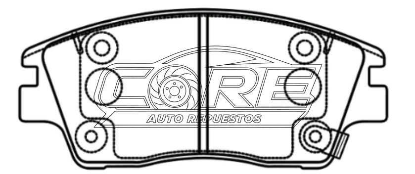 Pastillas de frenos D1847 Kia Sportage GT 2018> / Hyundai Tucson ix 2016>