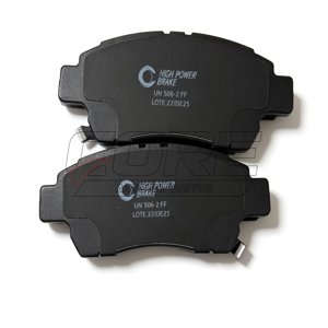 PASTILLAS DE FRENO CON LAMINAS ANTIRUIDO PARA TOYOTA YARIS 1999