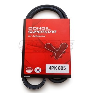BANDA 4PK885 PARA KIA CARENS I, CARENS II 1.8L, RIO I, RIO II, RIO STYLUS 1.3L, RIO STYLUS 1.5L, CERATO 1.8L, CARENS 1.6L, CARENS 1.8L