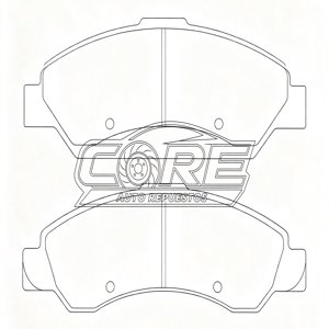 Pastillas de frenos Chevrolet Silverado 2005> Trail Blazer 2007> Tahoe D1092 delanteras