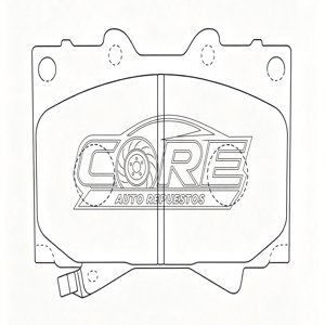 PASTILLAS DE FRENOS TOYOTA PRADO LAND CRUSER 1999-2001