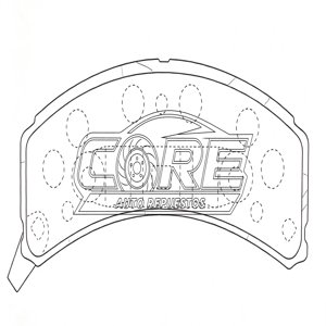 Pastillas de frenos Chevrolet Gran Blazer 1994 en adelante, Silver 1988-1994, Astro Van, Dodge R