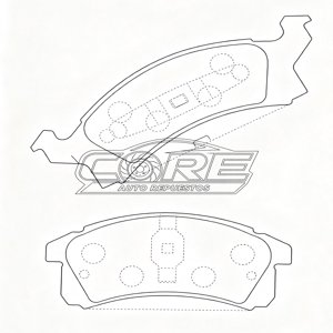 Pastillas de frenos Chevrolet Cavalier 1993-1995 D506