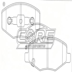 Pastillas de frenos Chery QQ6, Chery A1 Nice 2013 1.3L