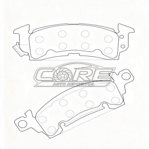 Pastillas de frenos Chevrolet C10 C20 C30 1972-1986, Blazer 1979-1991, Silverado 1989/Astro, Sub
